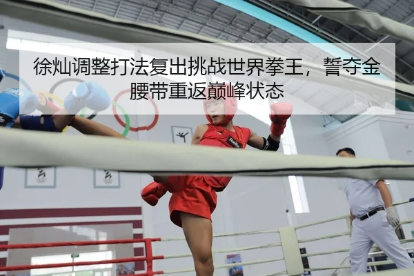 徐灿调整打法复出挑战世界拳王，誓夺金腰带重返巅峰状态
